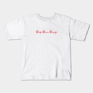 khop khun khrup - Thai red - Flag color Kids T-Shirt